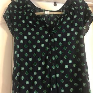 Old Navy, Geometric Print, Button-down